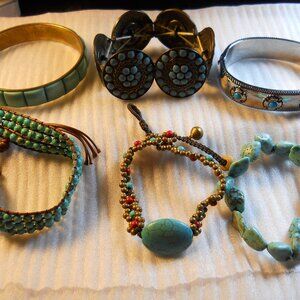 Turquoise Bracelet Bundle  330